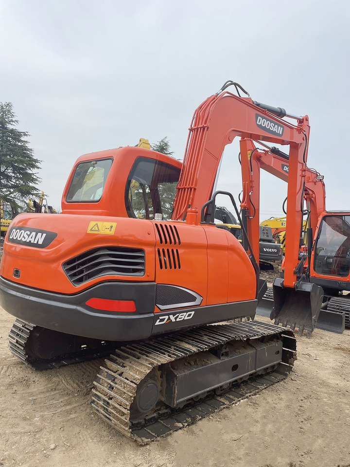 DOOSAN DX80 - Kāpurķēžu ekskavators: foto 5 DOOSAN DX80 - Kāpurķēžu ekskavators: foto 5