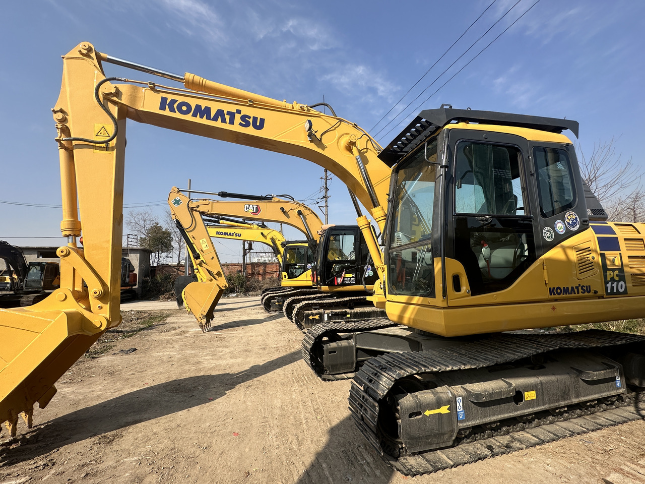 KOMATSU PC110-7 - Kāpurķēžu ekskavators: foto 2 KOMATSU PC110-7 - Kāpurķēžu ekskavators: foto 2