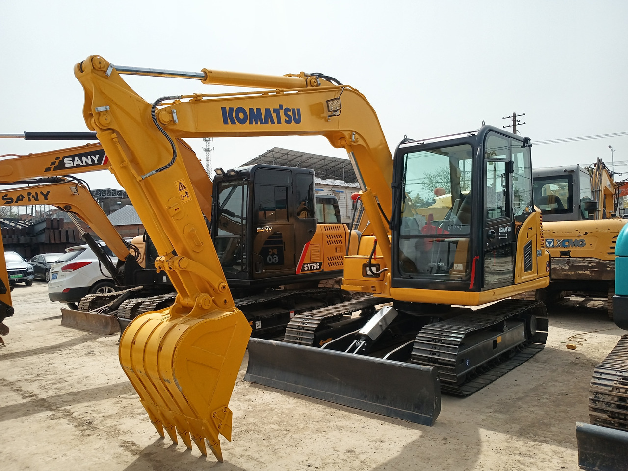 KOMATSU PC60-8 - Kāpurķēžu ekskavators: foto 2 KOMATSU PC60-8 - Kāpurķēžu ekskavators: foto 2