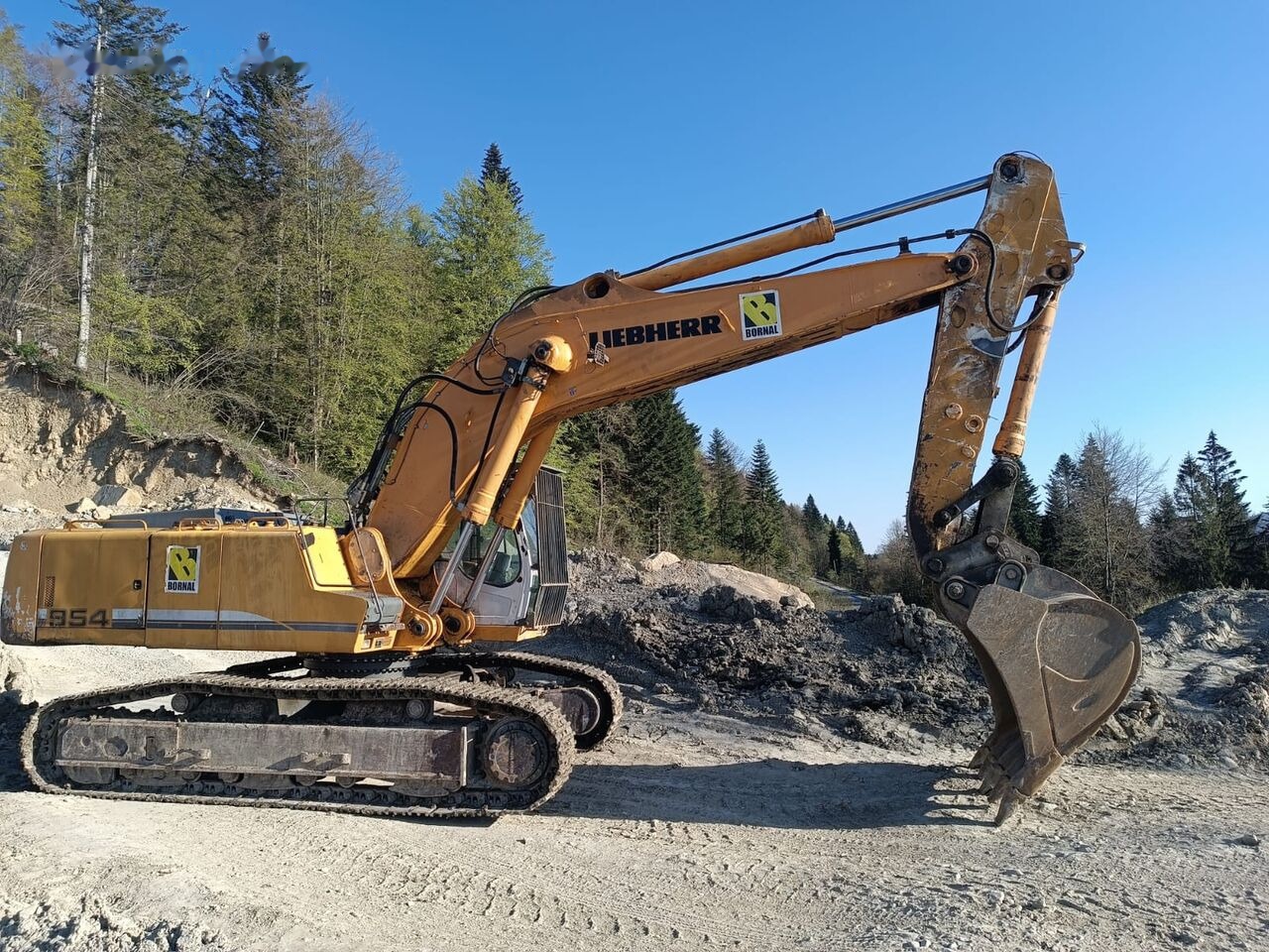 Liebherr R954 - Kāpurķēžu ekskavators: foto 1 Liebherr R954 - Kāpurķēžu ekskavators: foto 1
