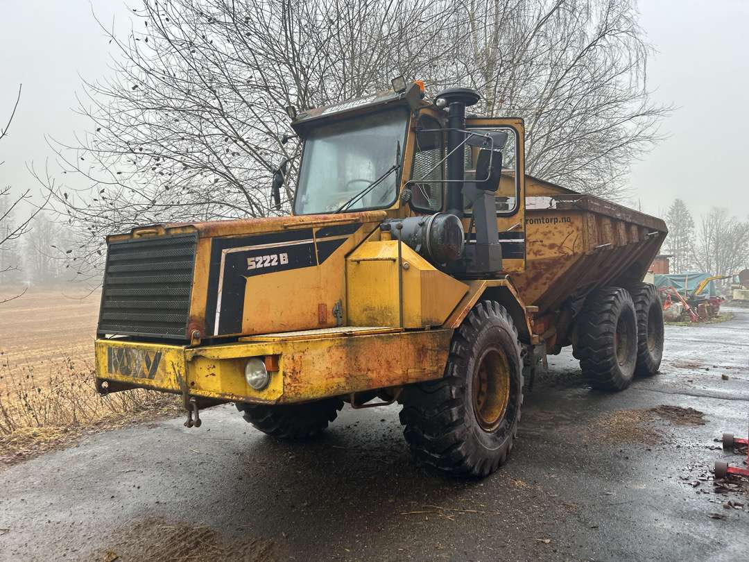 1988 Dumper Moxy 5222B - Bezceļu pašizgāzējs: foto 1 1988 Dumper Moxy 5222B - Bezceļu pašizgāzējs: foto 1