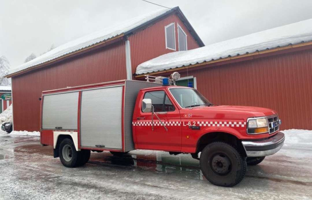 1993 Ford F-350 7.3L / Redningsbil - Ugunsdzēsēju mašīna: foto 1 1993 Ford F-350 7.3L / Redningsbil - Ugunsdzēsēju mašīna: foto 1