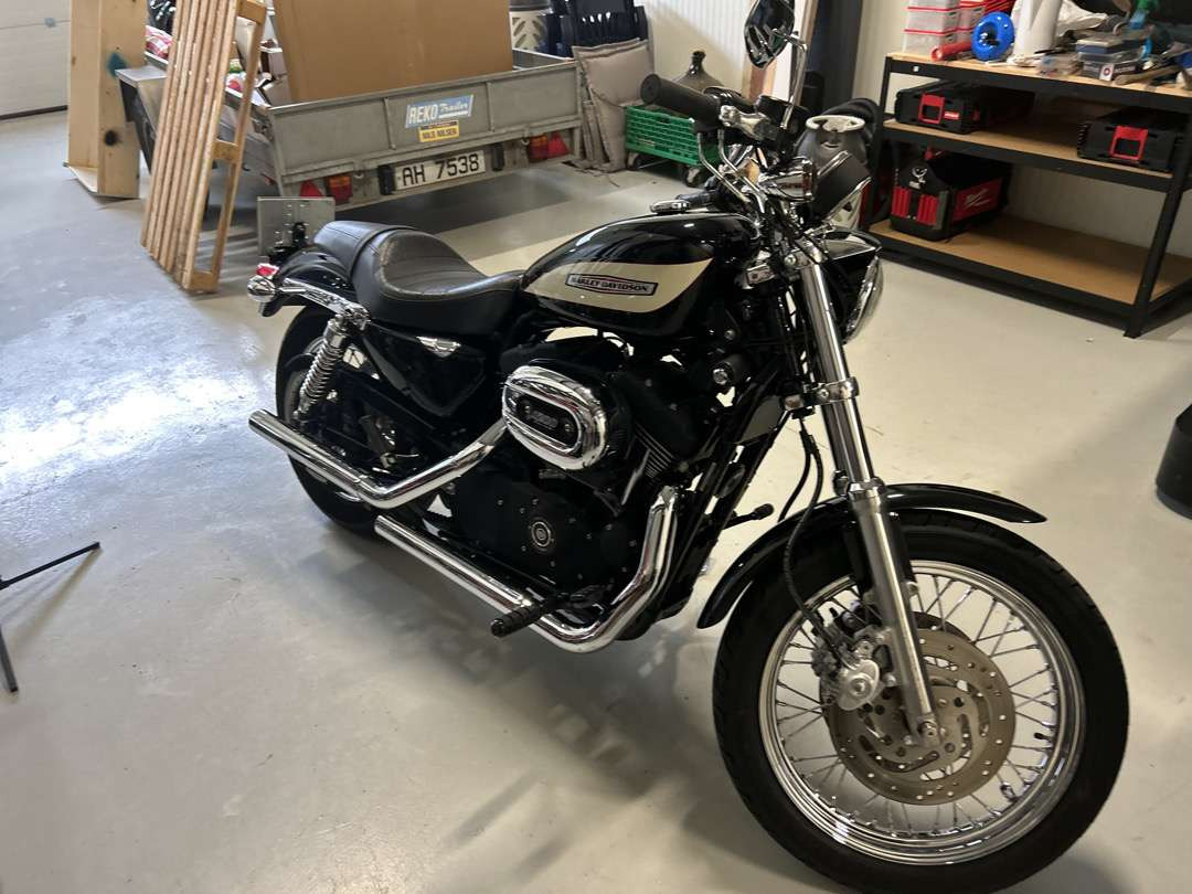 2006 Harley-Davidson XL Sportster 1200 Roadster - Motocikla piekabe: foto 1 2006 Harley-Davidson XL Sportster 1200 Roadster - Motocikla piekabe: foto 1