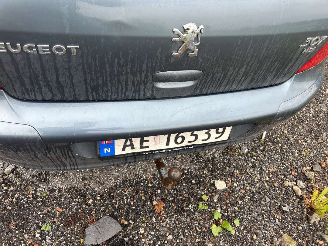 2007 Personbil PEUGEOT 307 EU-godkjent - Vieglā automašīna: foto 5 2007 Personbil PEUGEOT 307 EU-godkjent - Vieglā automašīna: foto 5