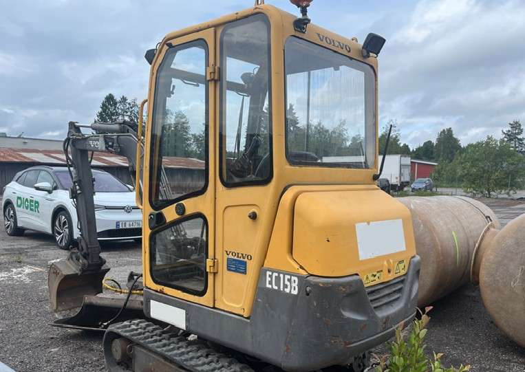 2007 Volvo Ec15p - Mini-ekskavators: foto 2 2007 Volvo Ec15p - Mini-ekskavators: foto 2
