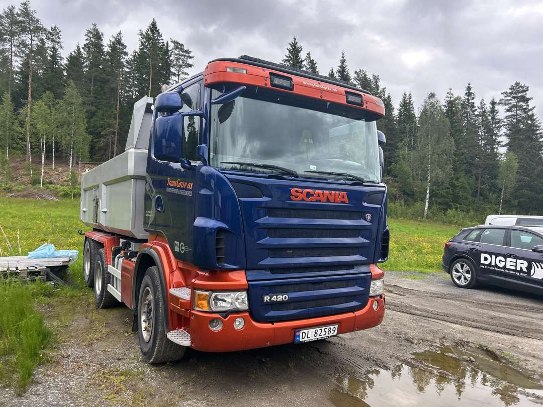 2008Lastebil/Dumper SCANIA R 420 CB6X2HNA EU-Godkjent - Kravas automašīna pašizgāzējs: foto 2 2008Lastebil/Dumper SCANIA R 420 CB6X2HNA EU-Godkjent - Kravas automašīna pašizgāzējs: foto 2