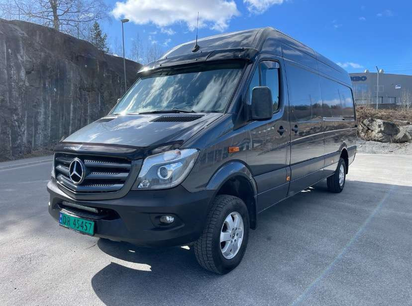2018 Mercedes-Benz Sprinter 4x4 EU-GODKJENT - Kravas mikroautobuss: foto 1 2018 Mercedes-Benz Sprinter 4x4 EU-GODKJENT - Kravas mikroautobuss: foto 1