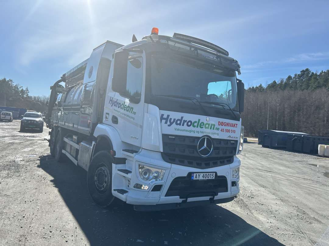 2019 Kombibil MERCEDES-BENZ AROCS 2543 KDIR EU-godkjent Euroklasse 6T - Asenizācijas mašīna: foto 2 2019 Kombibil MERCEDES-BENZ AROCS 2543 KDIR EU-godkjent Euroklasse 6T - Asenizācijas mašīna: foto 2