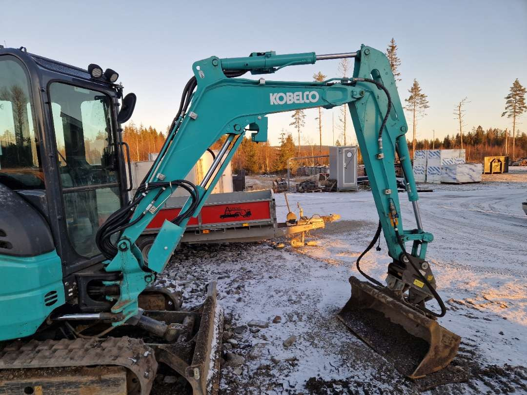 2023 Kobelco SK28SR-6 Minigraver – Nesten ny med kun 563 timer! - Ekskavators: foto 4 2023 Kobelco SK28SR-6 Minigraver – Nesten ny med kun 563 timer! - Ekskavators: foto 4