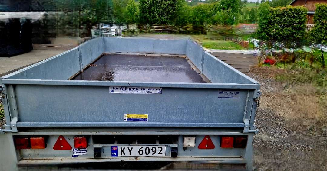 Ifor Williams LT – Solid tilhenger i svært god stand - Celtniecības tehnikas piekabe: foto 2 Ifor Williams LT – Solid tilhenger i svært god stand - Celtniecības tehnikas piekabe: foto 2