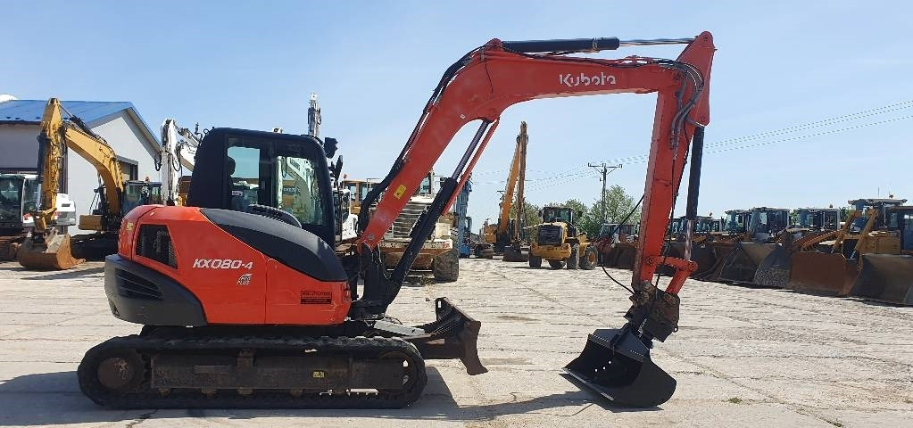 Kubota KX 080-4 - Mini-ekskavators: foto 5 Kubota KX 080-4 - Mini-ekskavators: foto 5