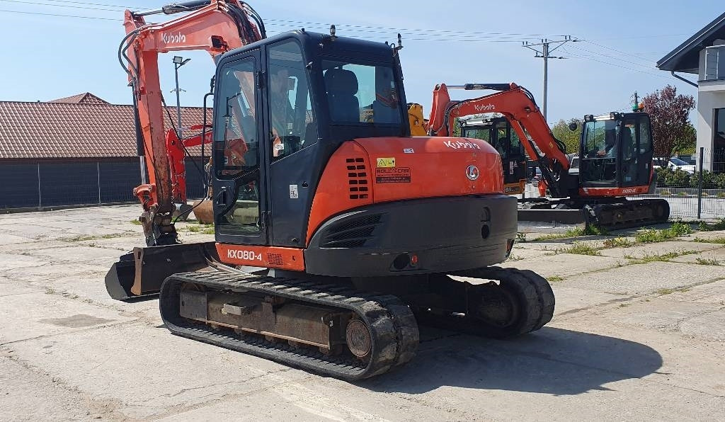 Kubota KX 080-4 - Mini-ekskavators: foto 2 Kubota KX 080-4 - Mini-ekskavators: foto 2