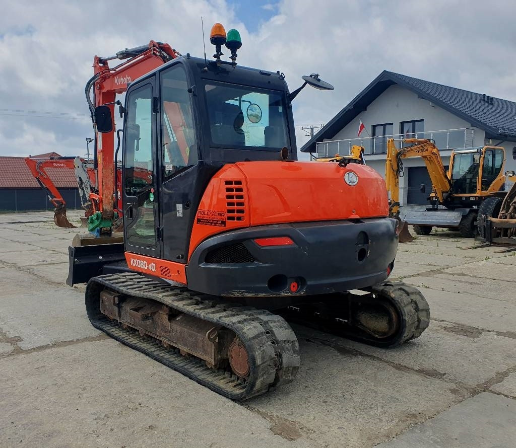 Kubota KX 080-4a - Mini-ekskavators: foto 2 Kubota KX 080-4a - Mini-ekskavators: foto 2