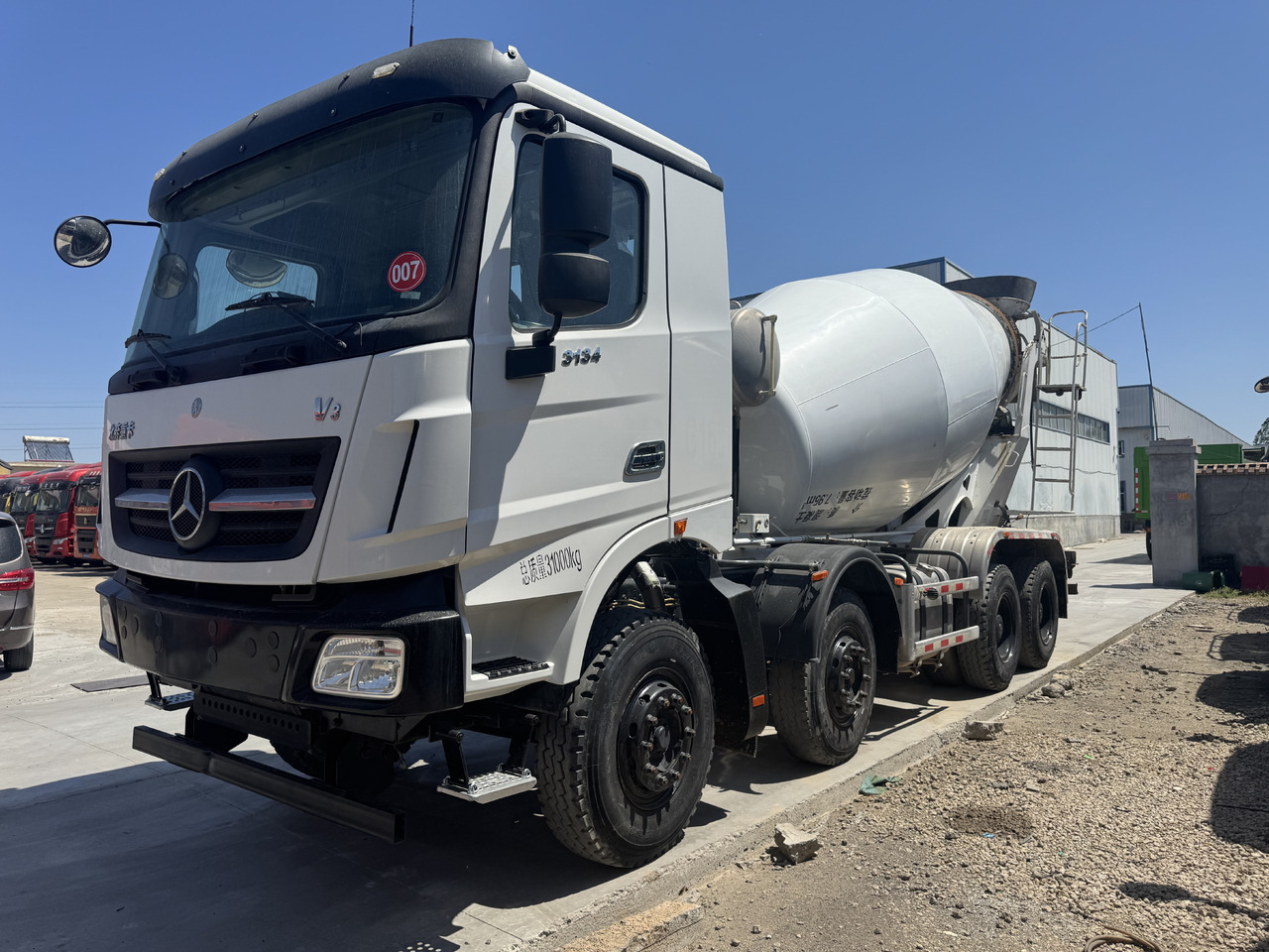BEIFANG MERCEDES-BENZ - Betonvedējs: foto 4 BEIFANG MERCEDES-BENZ - Betonvedējs: foto 4