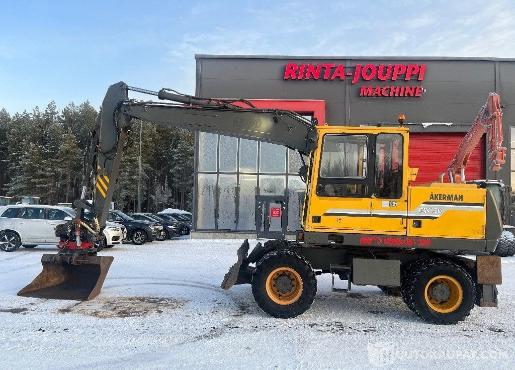 Åkerman EW 150, 1994, 19 060 h Kaivinkone, Ilmajoki - Riteņu ekskavators: foto 1 Åkerman EW 150, 1994, 19 060 h Kaivinkone, Ilmajoki - Riteņu ekskavators: foto 1