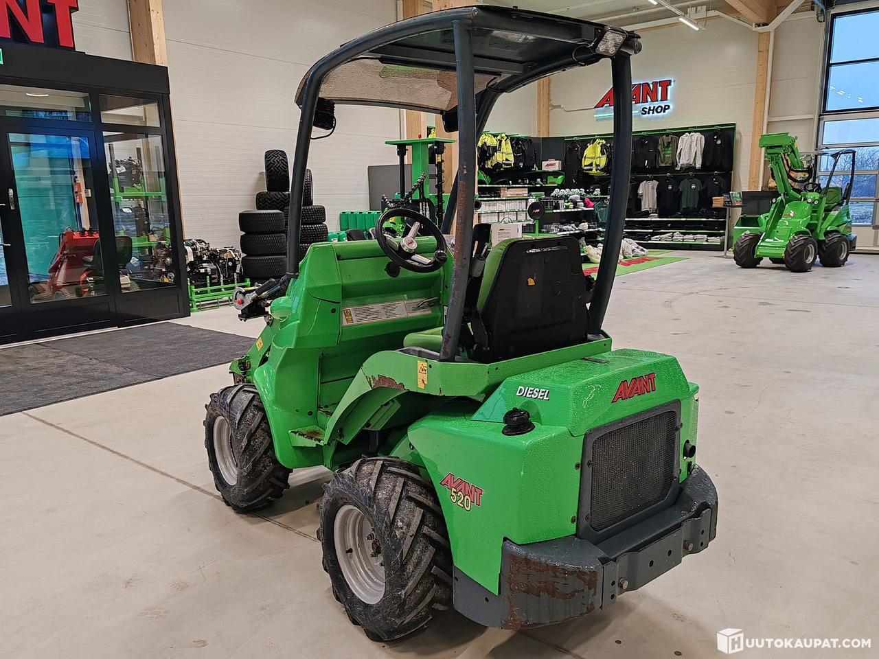 Avant 520 2014 – 2,035 h – running and drivable compact loader, Juva - Mini iekrāvējs: foto 5 Avant 520 2014 – 2,035 h – running and drivable compact loader, Juva - Mini iekrāvējs: foto 5