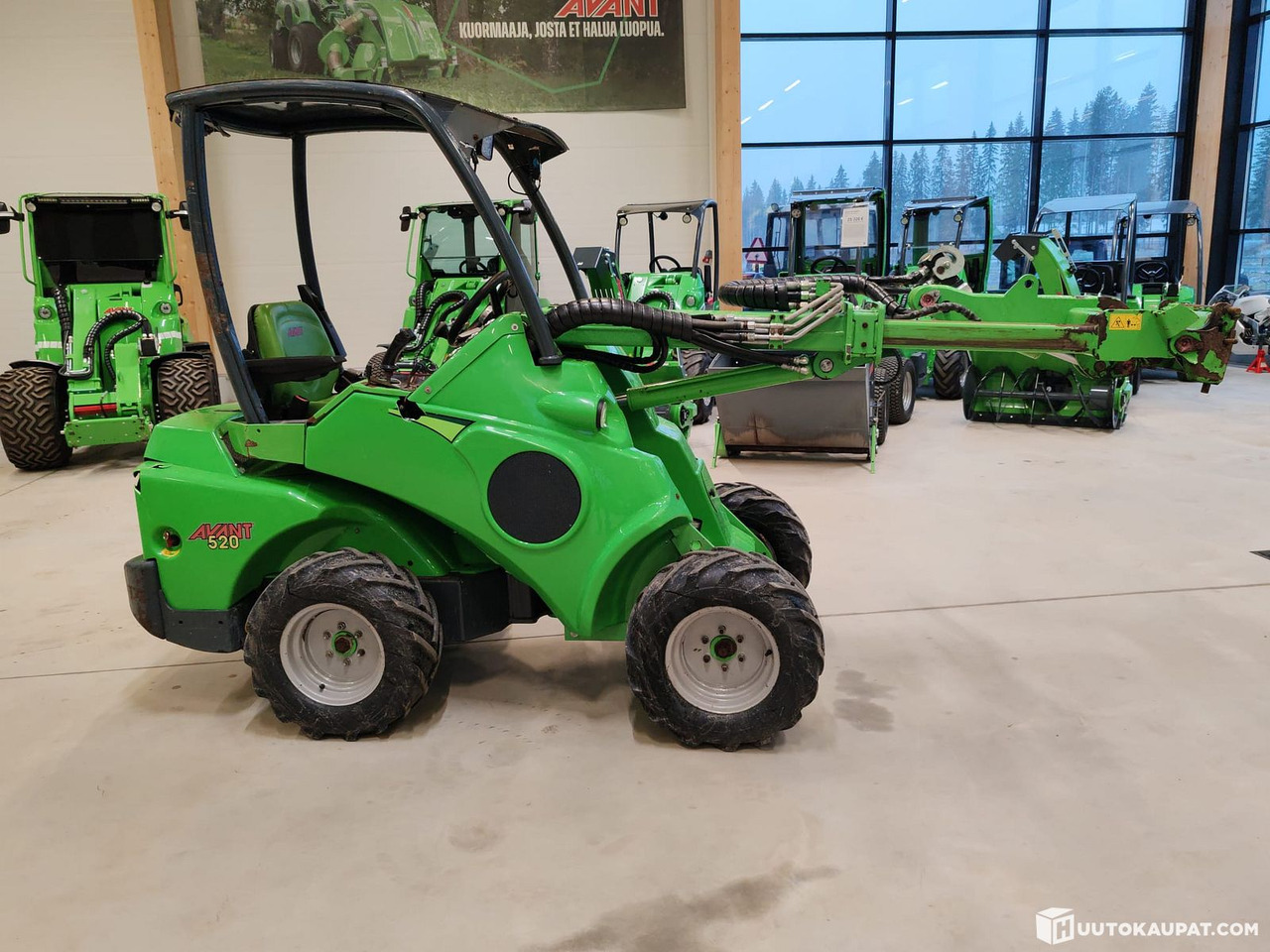 Avant 520 2014 – 2,035 h – running and drivable compact loader, Juva - Mini iekrāvējs: foto 4 Avant 520 2014 – 2,035 h – running and drivable compact loader, Juva - Mini iekrāvējs: foto 4
