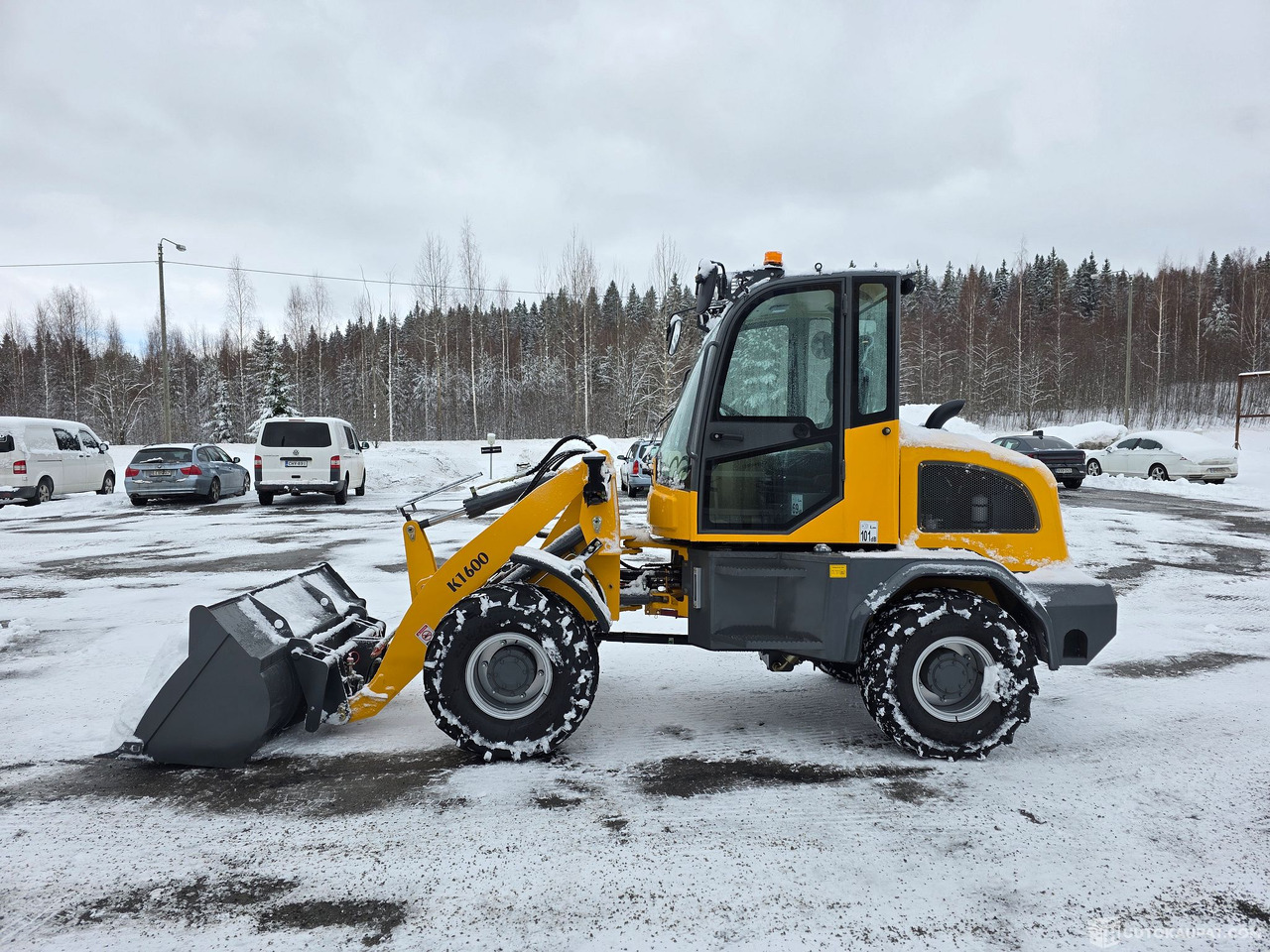 Celtniecības tehnika Green Master K1600 pyöräkuormaaja, 2025, Muurame: foto 8