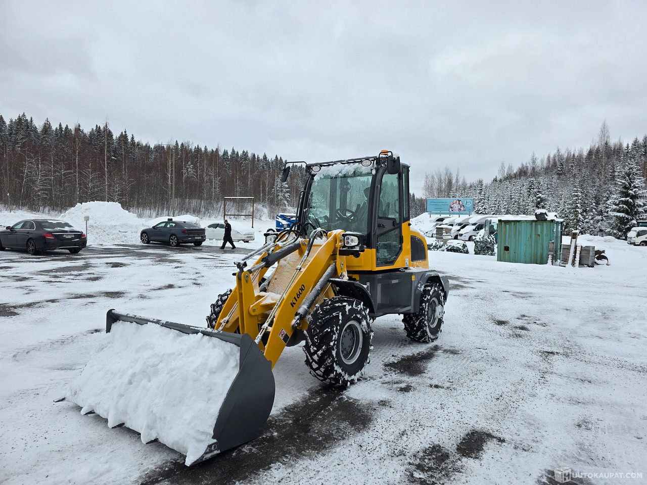 Celtniecības tehnika Green Master K1600 pyöräkuormaaja, 2025, Muurame: foto 9