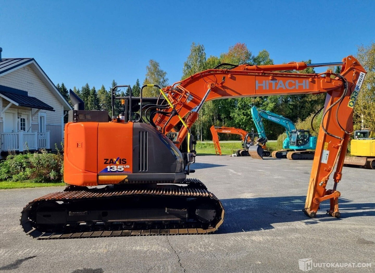 Hitachi ZX135US-6, 2020, Diesel, 3 600 h, Seinäjoki - Celtniecības tehnika: foto 4 Hitachi ZX135US-6, 2020, Diesel, 3 600 h, Seinäjoki - Celtniecības tehnika: foto 4