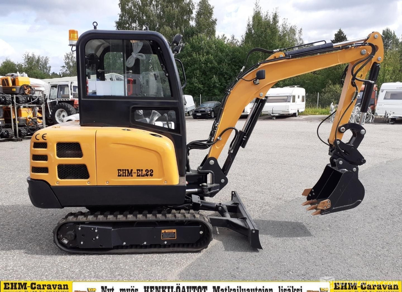 EHM EL22, 2023, Diesel Minikaivinkone, Hämeenlinna - Mini-ekskavators: foto 3 EHM EL22, 2023, Diesel Minikaivinkone, Hämeenlinna - Mini-ekskavators: foto 3