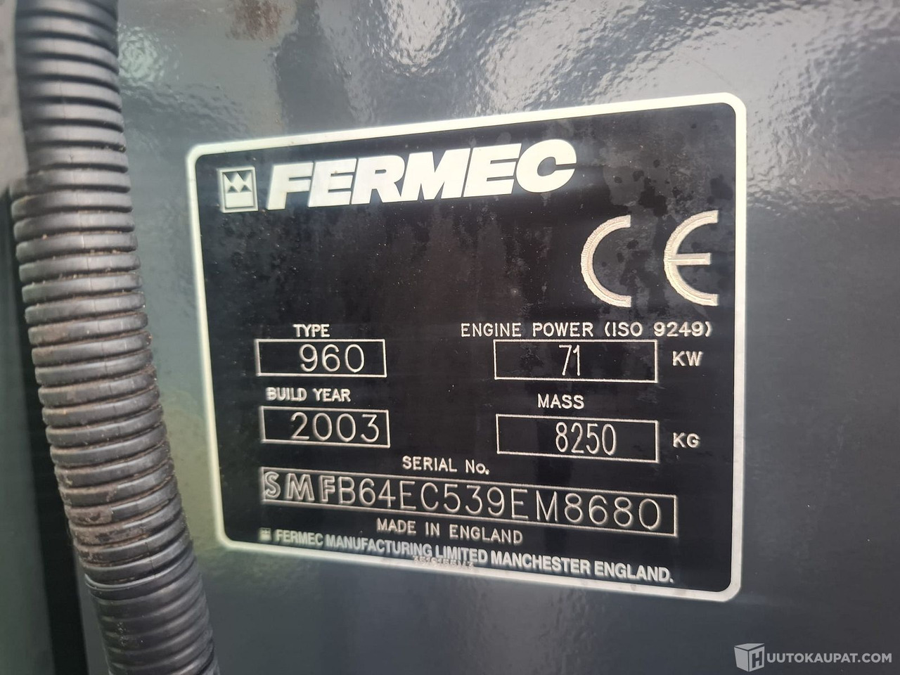 Ekskavators-iekrāvējs Fermec 960, Traktorikaivuri, 2003, Sis alv 25,5%, Nurmijärvi: foto 17 Ekskavators-iekrāvējs Fermec 960, Traktorikaivuri, 2003, Sis alv 25,5%, Nurmijärvi: foto 17