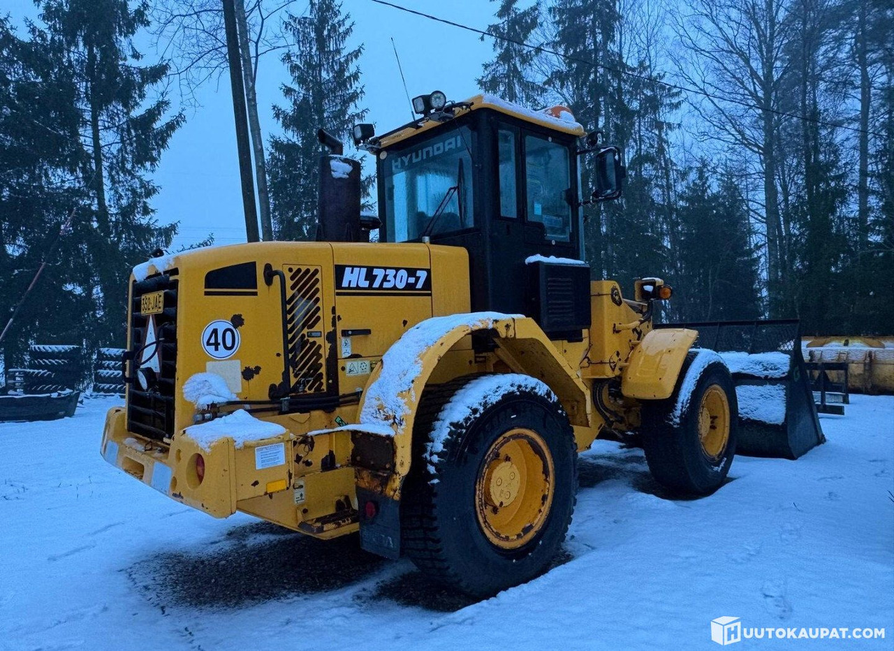 Hyundai HL 730-7 wheel loader, 2005, Porvoo - Riteņu iekrāvējs: foto 4 Hyundai HL 730-7 wheel loader, 2005, Porvoo - Riteņu iekrāvējs: foto 4