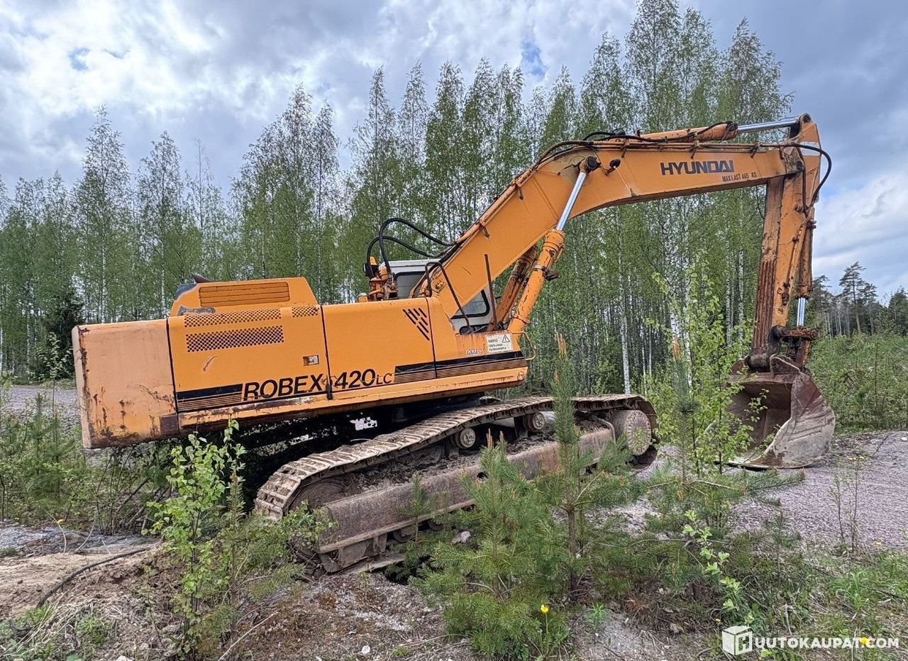 Hyundai Robex 420 LC, tracked excavator, 1995, Mäntsälä - Kāpurķēžu ekskavators: foto 3 Hyundai Robex 420 LC, tracked excavator, 1995, Mäntsälä - Kāpurķēžu ekskavators: foto 3