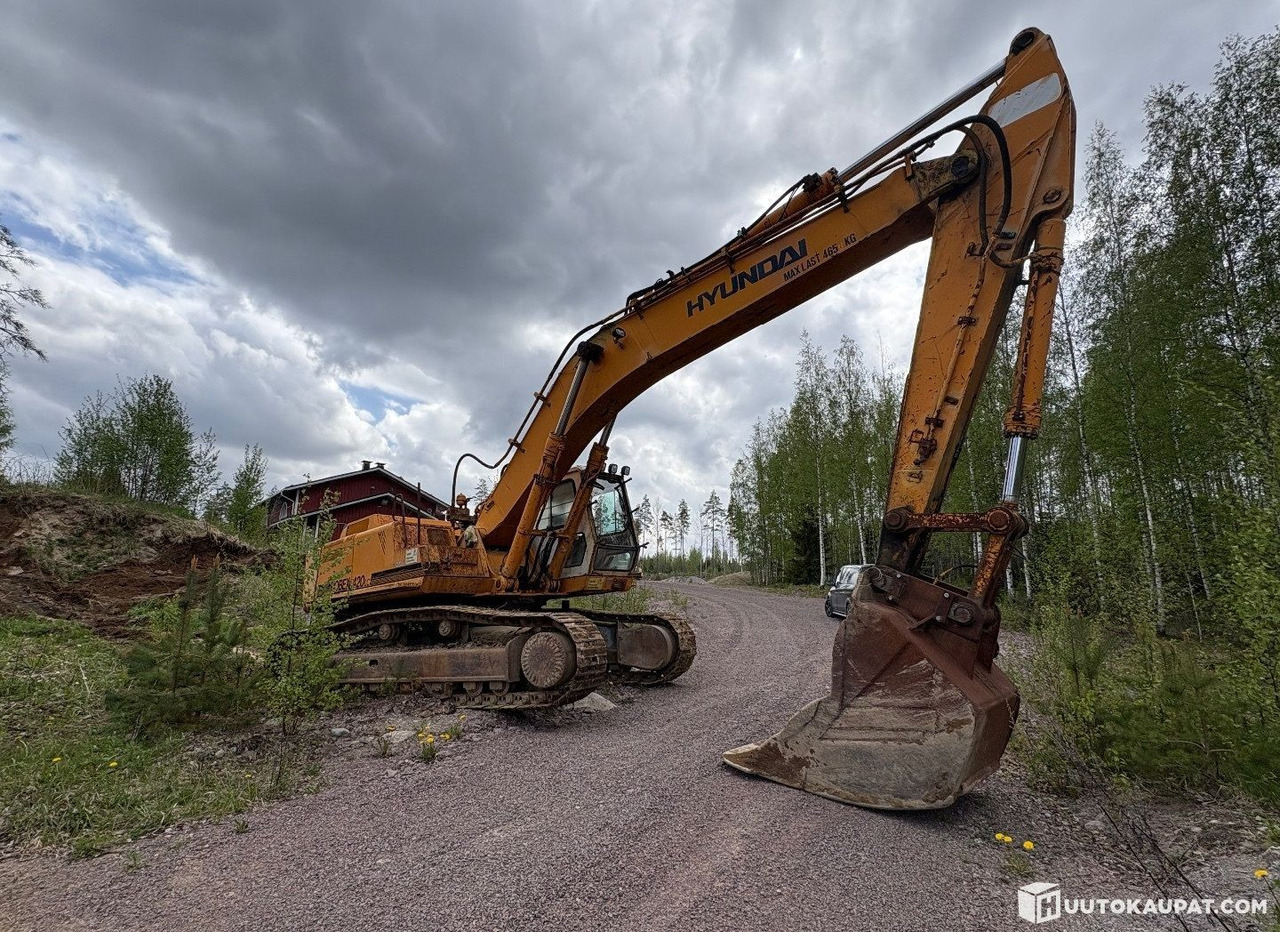 Hyundai Robex 420 LC, tracked excavator, 1995, Mäntsälä - Kāpurķēžu ekskavators: foto 2 Hyundai Robex 420 LC, tracked excavator, 1995, Mäntsälä - Kāpurķēžu ekskavators: foto 2