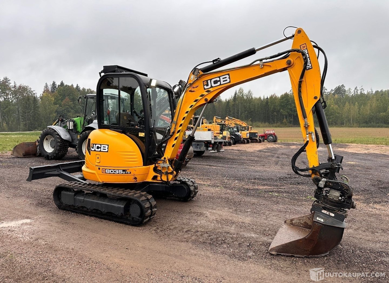 JCB 8035 ZTS, 2017, telakaivinkone pyörittäjällä, 3 755 h, Lahti - Mini-ekskavators: foto 1 JCB 8035 ZTS, 2017, telakaivinkone pyörittäjällä, 3 755 h, Lahti - Mini-ekskavators: foto 1