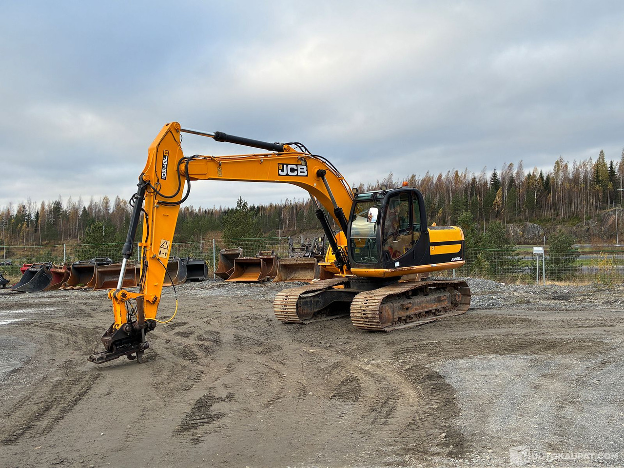 JCB JS 160 lc, 2011 Tela alustainen Kaivinkone WTK, Lempäälä - Kāpurķēžu ekskavators: foto 1 JCB JS 160 lc, 2011 Tela alustainen Kaivinkone WTK, Lempäälä - Kāpurķēžu ekskavators: foto 1