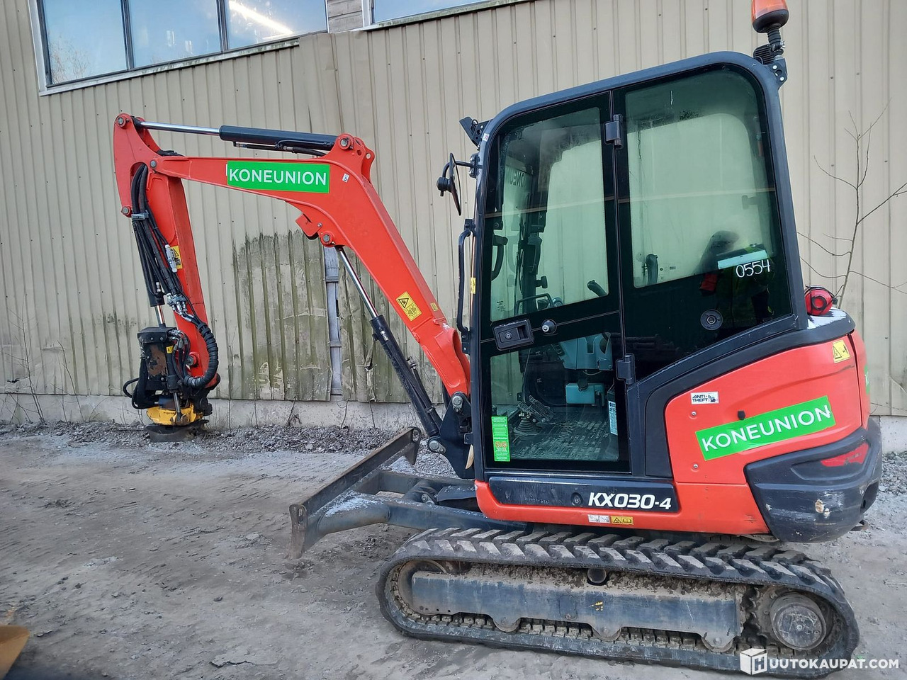 Kubota excavator KX030-4, year 2018, 3,556 h, Helsinki - Mini-ekskavators: foto 1 Kubota excavator KX030-4, year 2018, 3,556 h, Helsinki - Mini-ekskavators: foto 1