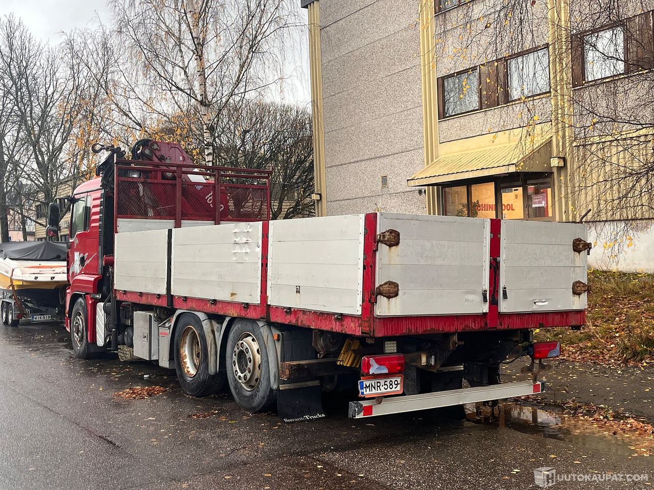 MAN TGA 26.400, kuorma-auto nosturilla, Nosturi kympitetty!, 2008, Helsinki - Bortu kravas automašīna/ Platforma, Kravas auto ar manipulatoru: foto 4 MAN TGA 26.400, kuorma-auto nosturilla, Nosturi kympitetty!, 2008, Helsinki - Bortu kravas automašīna/ Platforma, Kravas auto ar manipulatoru: foto 4