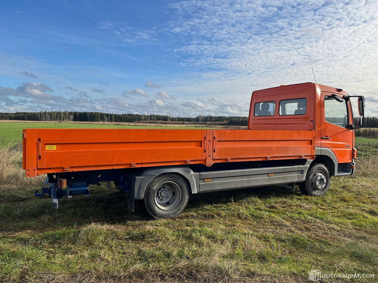 Mercedes-Benz Atego avolavakuorma-auto, 2006, Sysmä - Bortu kravas automašīna/ Platforma: foto 2 Mercedes-Benz Atego avolavakuorma-auto, 2006, Sysmä - Bortu kravas automašīna/ Platforma: foto 2