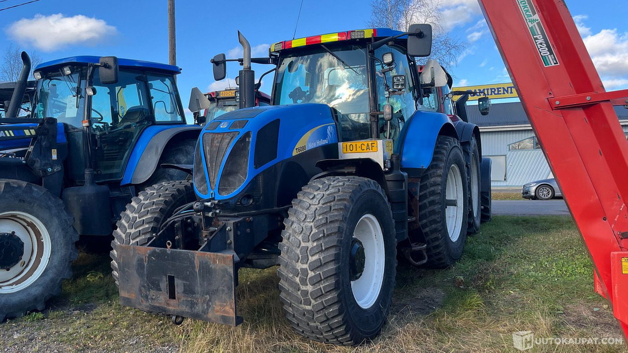 New Holland 6080, 2010, 9 000 h, AURAUSVARUSTUS, Kouvola - Traktors: foto 4 New Holland 6080, 2010, 9 000 h, AURAUSVARUSTUS, Kouvola - Traktors: foto 4