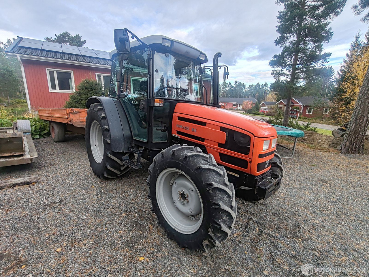 Same Dorado 86 traktori talven lumitöihin, 2005. MTK25, Uusikaupunki - Traktors: foto 1 Same Dorado 86 traktori talven lumitöihin, 2005. MTK25, Uusikaupunki - Traktors: foto 1