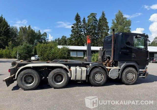 Scania R500 V8, Koukkulavakuorma-auto, 2010, Nakkila - Pacēlājs ar āķi: foto 4 Scania R500 V8, Koukkulavakuorma-auto, 2010, Nakkila - Pacēlājs ar āķi: foto 4