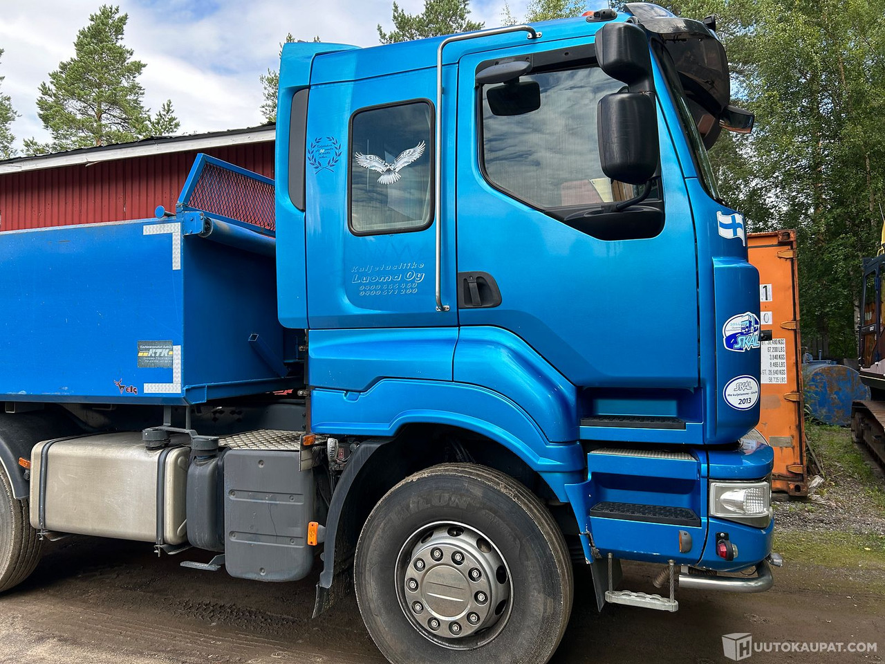 Sisu R500E 13M & Jyki 4-akselinen kasettiyhdistelmä, 2008, Kauhava - Kravas automašīna pašizgāzējs: foto 4 Sisu R500E 13M & Jyki 4-akselinen kasettiyhdistelmä, 2008, Kauhava - Kravas automašīna pašizgāzējs: foto 4