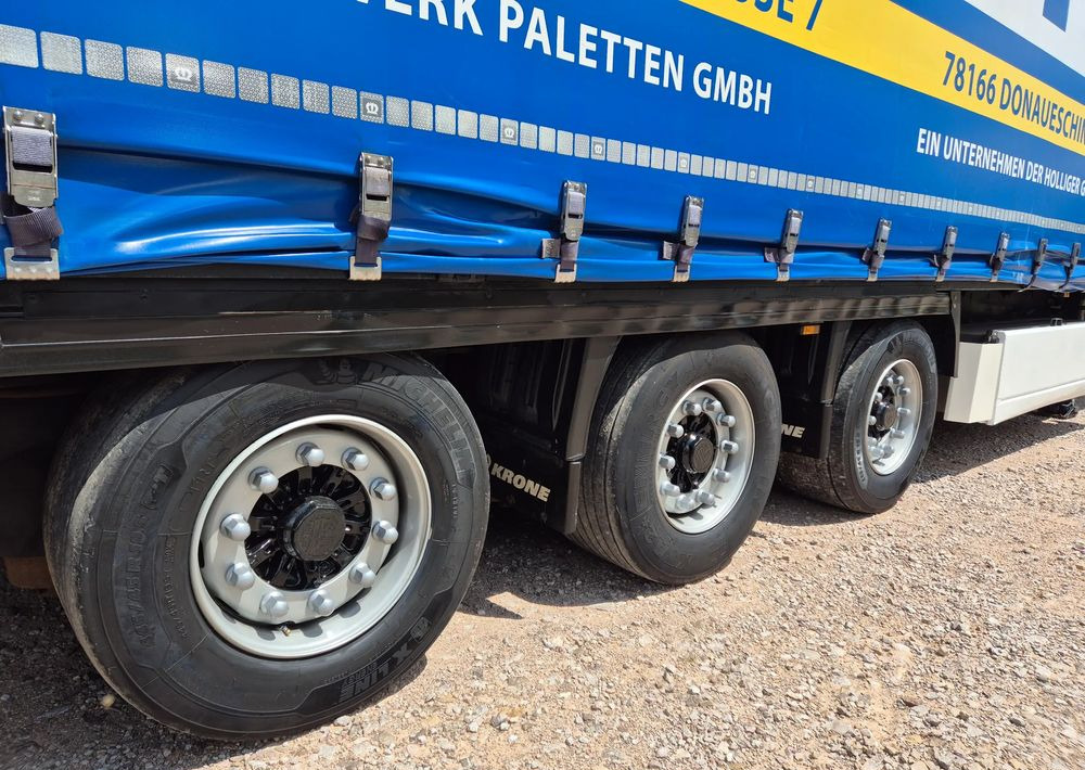 Tenta puspiekabe Krone PODNOSZONA OŚ z Niemiec MEGA 2014 MULTILOCK 6xMichelin OKAZJA TOP !: foto 6