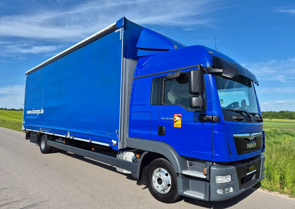 MAN TGL 12.250 2019 BURTO FIRANA + winda 8.4m z Niemiec / TOP STAN / OKAZJA / firanka / automat / - Kravas automašīna ar tentu: foto 1 MAN TGL 12.250 2019 BURTO FIRANA + winda 8.4m z Niemiec / TOP STAN / OKAZJA / firanka / automat / - Kravas automašīna ar tentu: foto 1
