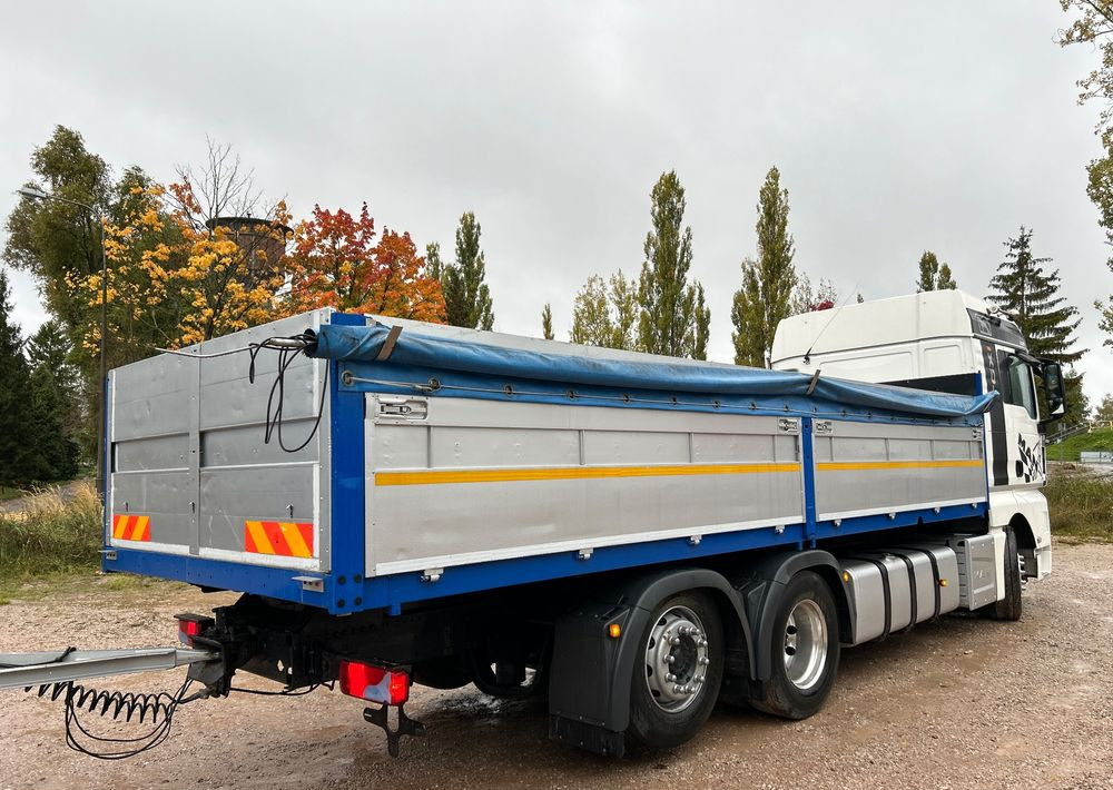 MAN TGX Tandem 1m burty TOP KOMPLET / ALUFELGI / zarejestrowany gotowy do pracy / przyczepa 18t / FULL OPCJA / 26.420 26.460 26.500 26.400 26.440 26.480 26.510 460 500 - Bortu kravas automašīna/ Platforma: foto 3 MAN TGX Tandem 1m burty TOP KOMPLET / ALUFELGI / zarejestrowany gotowy do pracy / przyczepa 18t / FULL OPCJA / 26.420 26.460 26.500 26.400 26.440 26.480 26.510 460 500 - Bortu kravas automašīna/ Platforma: foto 3