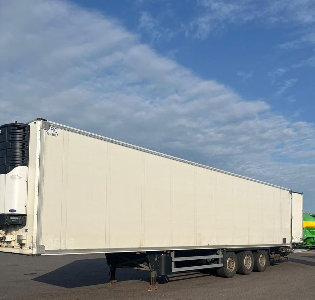 Schmitz Cargobull CARRIER MAXIMA 1300 / WINDA / DOPPEL STOCK / ŚCIANA GRODZIOWA / BELKI / PODNOSZONA OŚ / z Niemiec / TOP STAN 2011/ CARRIER CHŁODNIA CHLODNIA LODÓWKA PODWÓJNY ZAŁADUNEK PIĘTROWA - Puspiekabe refrižerators: foto 2 Schmitz Cargobull CARRIER MAXIMA 1300 / WINDA / DOPPEL STOCK / ŚCIANA GRODZIOWA / BELKI / PODNOSZONA OŚ / z Niemiec / TOP STAN 2011/ CARRIER CHŁODNIA CHLODNIA LODÓWKA PODWÓJNY ZAŁADUNEK PIĘTROWA - Puspiekabe refrižerators: foto 2