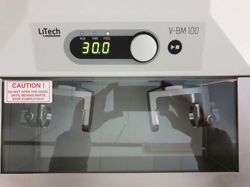 Vibrationskugelmühle V-BM 100 | Kugel-Schwingmühle | Mixer Mill - Drupinātājs: foto 2 Vibrationskugelmühle V-BM 100 | Kugel-Schwingmühle | Mixer Mill - Drupinātājs: foto 2