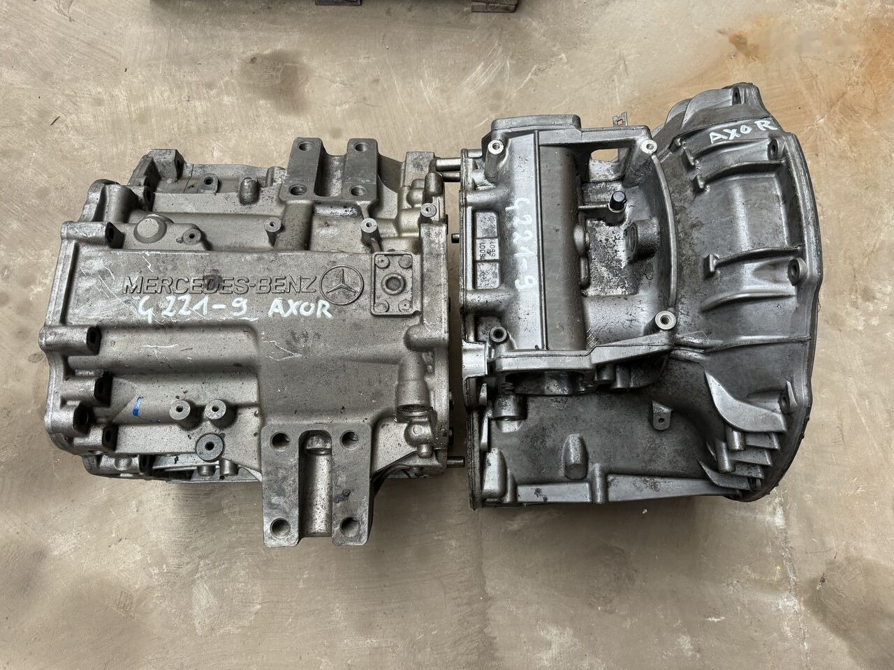 Mercedes-Benz AXOR G221-9 - Pārnesumkārba un rezerves daļas - Kravas automašīna: foto 1 Mercedes-Benz AXOR G221-9 - Pārnesumkārba un rezerves daļas - Kravas automašīna: foto 1