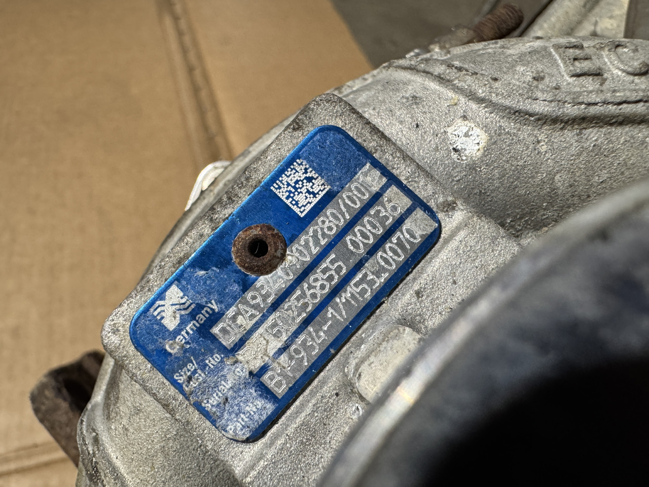 Rezerves daļa Mercedes OM934 Atego III E6: foto 6
