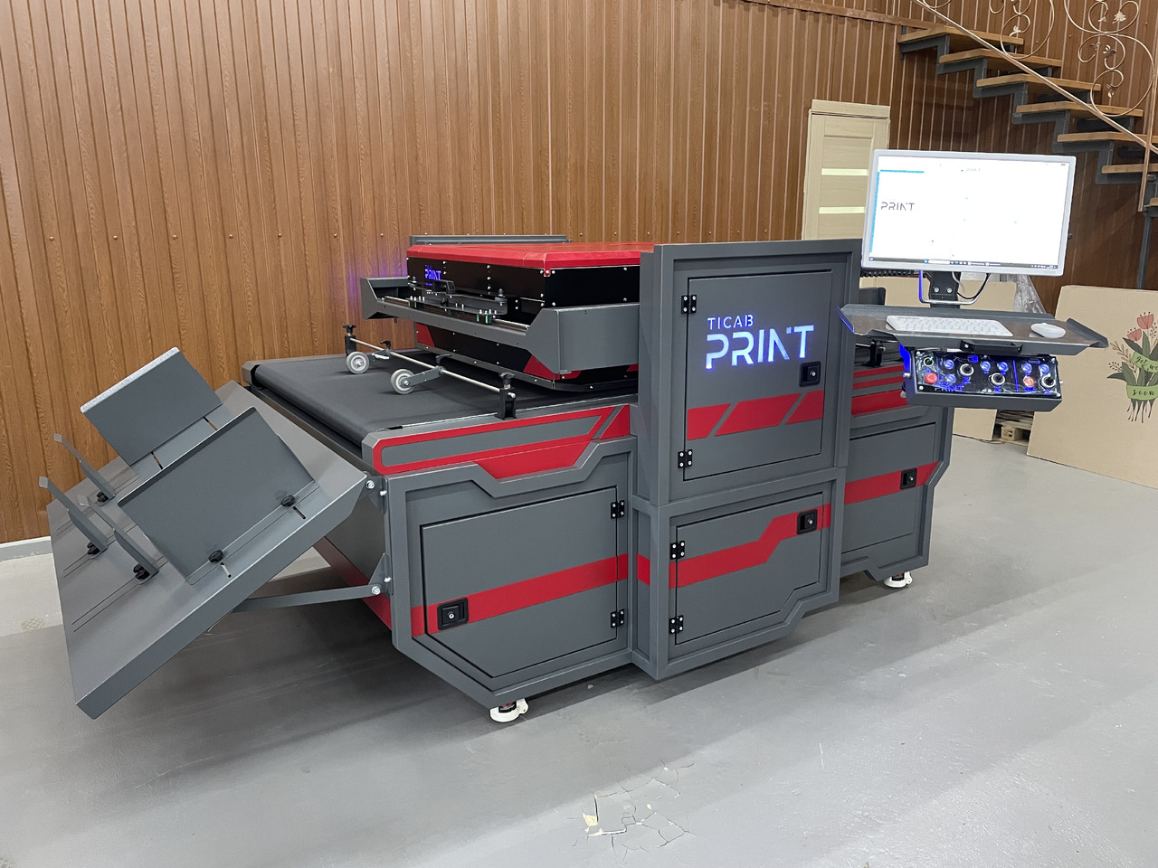 TICAB TITAN DOUBLE with TWO PRINT HEADS - Drukas iekārtas: foto 1 TICAB TITAN DOUBLE with TWO PRINT HEADS - Drukas iekārtas: foto 1