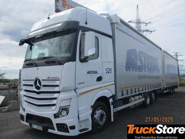 Mercedes-Benz Actros 2542 - Kravas automašīna ar tentu: foto 2 Mercedes-Benz Actros 2542 - Kravas automašīna ar tentu: foto 2