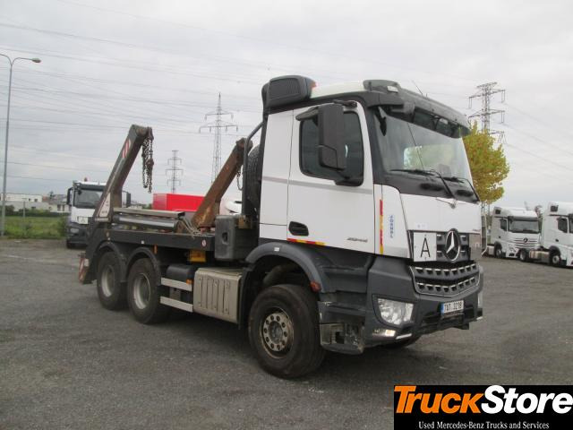 Mercedes-Benz Arocs 2645 LK - Būvgružu konteineru vedējs: foto 3 Mercedes-Benz Arocs 2645 LK - Būvgružu konteineru vedējs: foto 3
