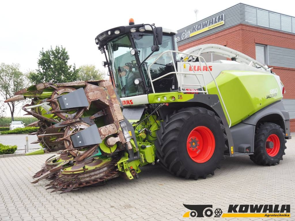 Claas Jaguar 850 4WD + Orbis 600 SD - Lopbarības kombains: foto 1 Claas Jaguar 850 4WD + Orbis 600 SD - Lopbarības kombains: foto 1