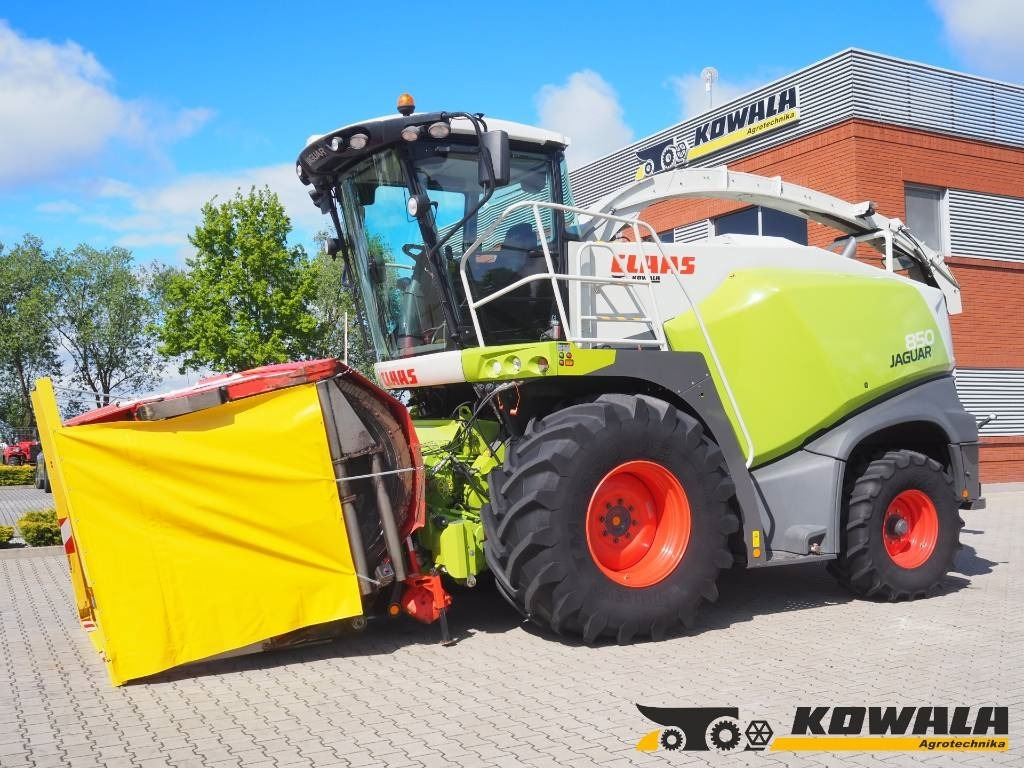 Claas Jaguar 850 + Kemper 445 - Lopbarības kombains: foto 1 Claas Jaguar 850 + Kemper 445 - Lopbarības kombains: foto 1